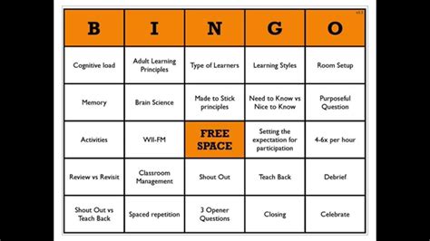 bingo online with students